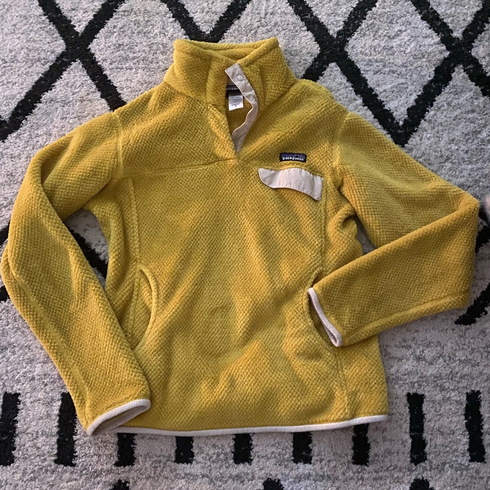 Mustard Yellow - Patagonia Pullover